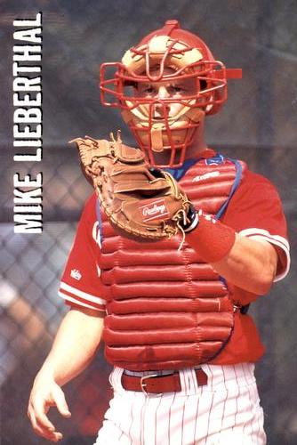 1996 Philadelphia Phillies Photocards #NNO Mike Lieberthal Front