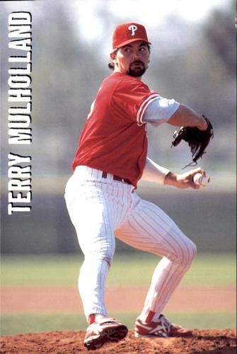 1996 Philadelphia Phillies Photocards #NNO Terry Mulholland Front
