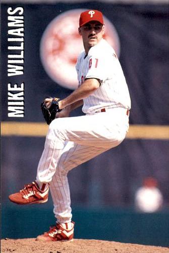 1996 Philadelphia Phillies Photocards #NNO Mike Williams Front