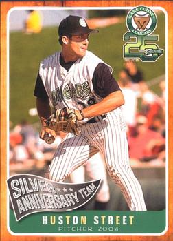 2015 Grandstand Kane County Cougars 25th Anniversary #23 Huston Street Front