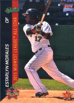 2015 Choice Midwest League All-Stars #20 Estarlyn Morales Front