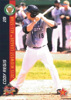 2015 Choice Midwest League All-Stars #24 Cody Regis Front