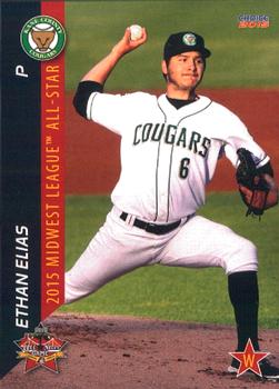 2015 Choice Midwest League All-Stars #26 Ethan Elias Front