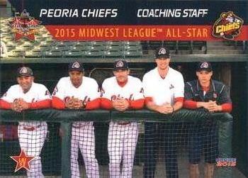 2015 Choice Midwest League All-Stars #65 Coaching Staff Front