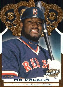 1999 Pacific - Gold Crown Die Cuts #5 Mo Vaughn  Front