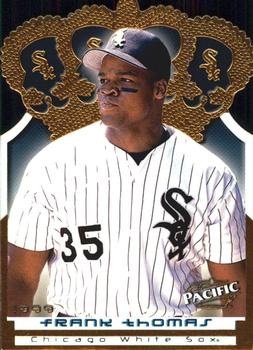 1999 Pacific - Gold Crown Die Cuts #6 Frank Thomas  Front