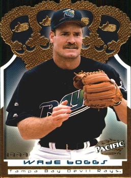 1999 Pacific - Gold Crown Die Cuts #15 Wade Boggs  Front