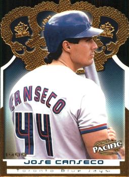 1999 Pacific - Gold Crown Die Cuts #18 Jose Canseco  Front