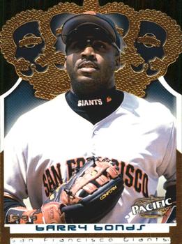 1999 Pacific - Gold Crown Die Cuts #36 Barry Bonds  Front