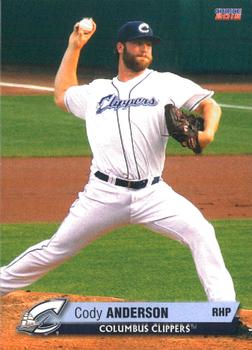 2015 Choice Columbus Clippers #3 Cody Anderson Front