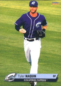 2015 Choice Columbus Clippers #22 Tyler Naquin Front