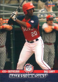 2015 Choice Hagerstown Suns #03 Dale Carey Front