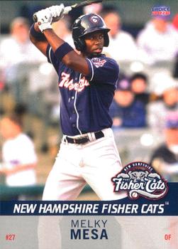 2015 Choice New Hampshire Fisher Cats #14 Melky Mesa Front
