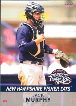 2015 Choice New Hampshire Fisher Cats #15 Jack Murphy Front