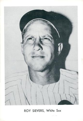 1961 Sports Service Chicago White Sox #NNO Roy Sievers Front