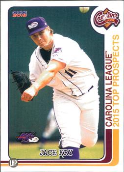 2015 Choice Carolina League Top Prospects #29 Jace Fry Front