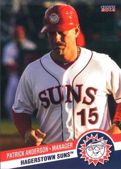 2014 Choice Hagerstown Suns #26 Patrick Anderson Front