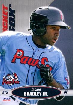 2015 Choice Pawtucket Red Sox #3 Jackie Bradley Jr. Front