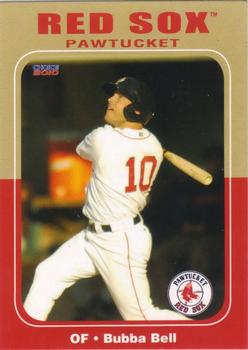 2010 Choice Pawtucket Red Sox #04 Bubba Bell Front