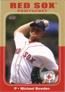 2010 Choice Pawtucket Red Sox #06 Michael Bowden Front