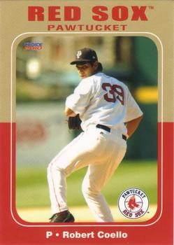 2010 Choice Pawtucket Red Sox #20 Robert Coello Front