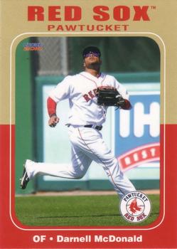 2010 Choice Pawtucket Red Sox #26 Darnell McDonald Front