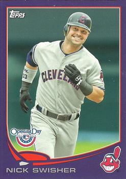 2013 Topps Opening Day - Purple #90 Nick Swisher Front