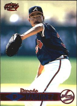 1999 Pacific - Red #38 Dennis Martinez  Front