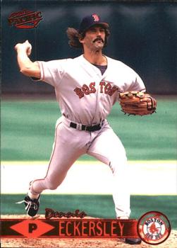 1999 Pacific - Red #64 Dennis Eckersley  Front