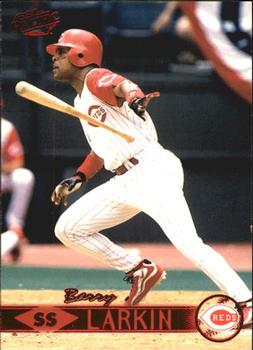 1999 Pacific - Red #114 Barry Larkin  Front