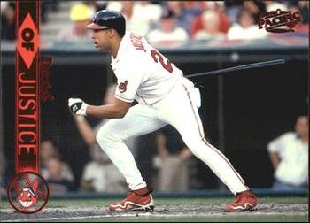 1999 Pacific - Red #130 David Justice  Front