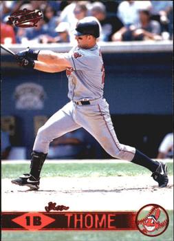 1999 Pacific - Red #136 Jim Thome  Front