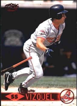 1999 Pacific - Red #137 Omar Vizquel  Front