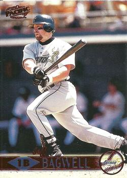 1999 Pacific - Red #186 Jeff Bagwell  Front