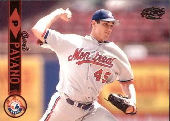 1999 Pacific - Red #268 Carl Pavano  Front