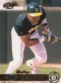 1999 Pacific - Red #312 Rickey Henderson  Front