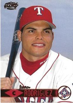 1999 Pacific - Red #429a Ivan Rodriguez Front