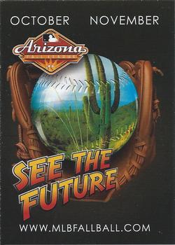 2015 Choice International League Top Prospects #NNO Arizona League Ad Front