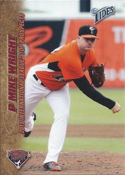 2015 Choice International League Top Prospects #28 Mike Wright Front