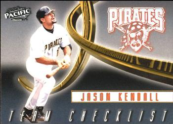 1999 Pacific - Team Checklists #27 Jason Kendall  Front