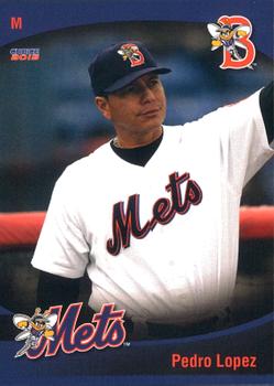 2015 Choice Binghamton Mets #26 Pedro Lopez Front