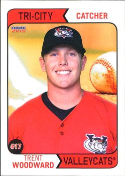 2015 Choice Tri-City ValleyCats #04 Trent Woodward Front