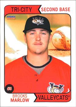 2015 Choice Tri-City ValleyCats #08 Brooks Marlow Front