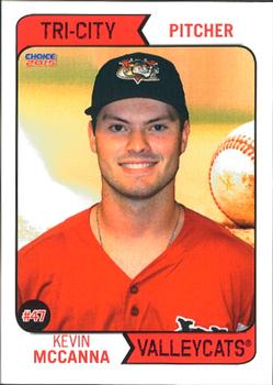 2015 Choice Tri-City ValleyCats #27 Kevin McCanna Front