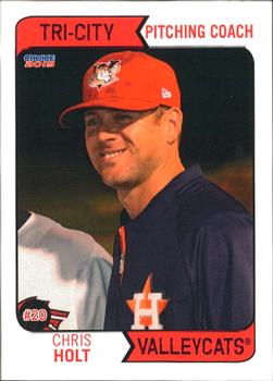 2015 Choice Tri-City ValleyCats #37 Chris Holt Front