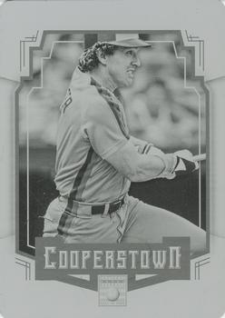 2015 Panini Cooperstown - HOF Chronicles Printing Plates Black #38 Gary Carter Front