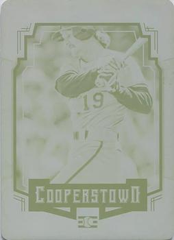 2015 Panini Cooperstown - HOF Chronicles Printing Plates Yellow #82 Robin Yount Front