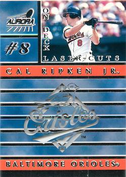 1999 Pacific Aurora - On Deck Laser-Cuts #2 Cal Ripken Jr.  Front