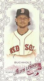 2015 Topps Allen & Ginter - Mini Red Border #168 Clay Buchholz Front