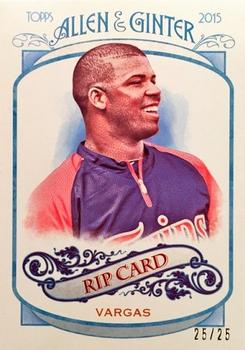 2015 Topps Allen & Ginter - Rip Cards #RIP-56 Kennys Vargas Front